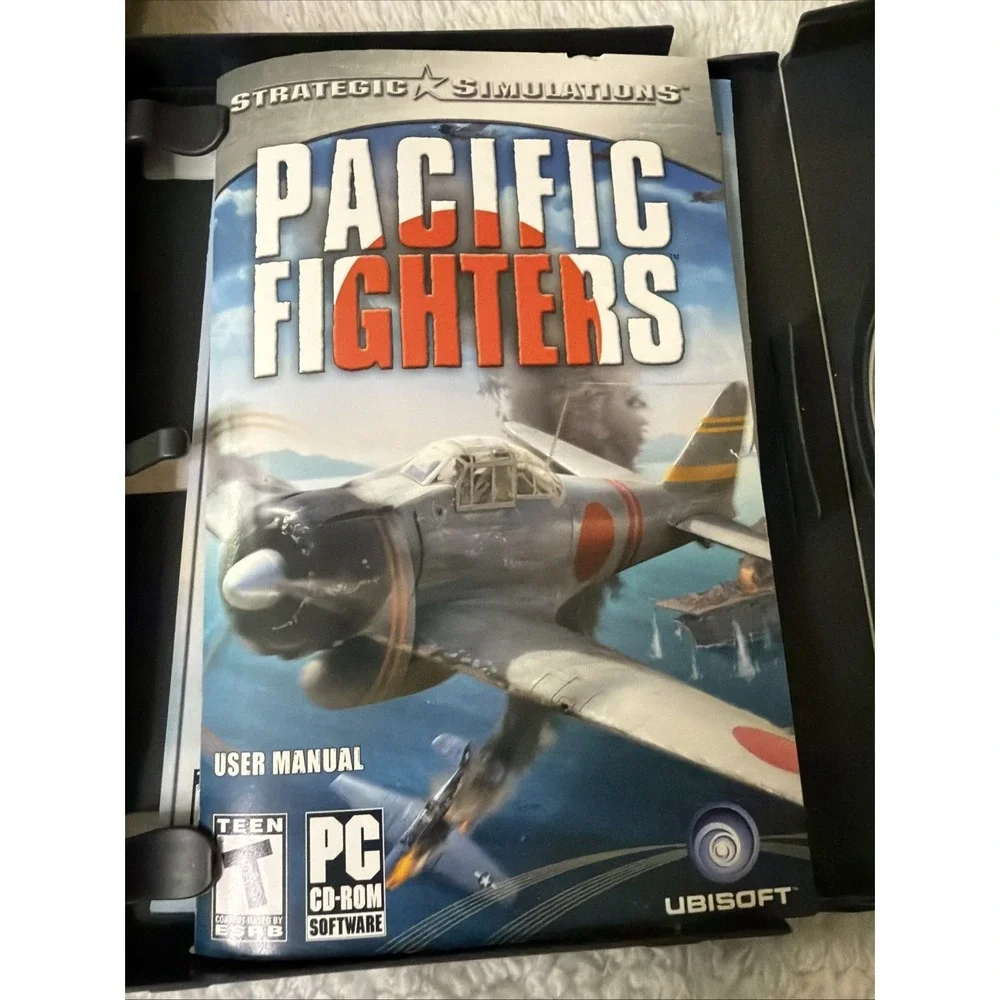 Pacific Fighters PC CD ROM VTG Strategy Simulations CIB Complete Sleeve Ubisoft